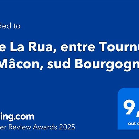 Gite La Rua, Entre Tournus Et Macon, Sud Bourgogne Montbellet Extérieur photo