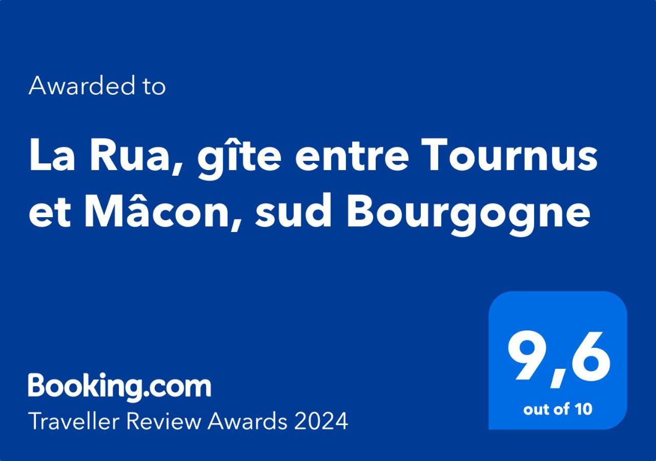 Gite La Rua, Entre Tournus Et Macon, Sud Bourgogne Montbellet Extérieur photo